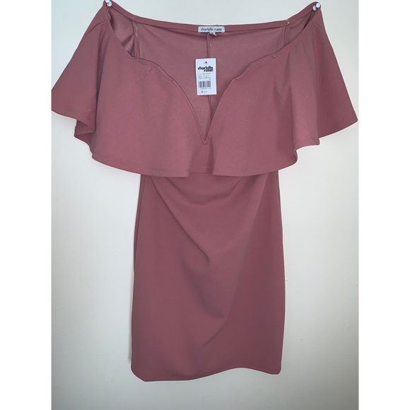 Size Medium Dusty Rose Cocktail Dress - Picture 2 of 3